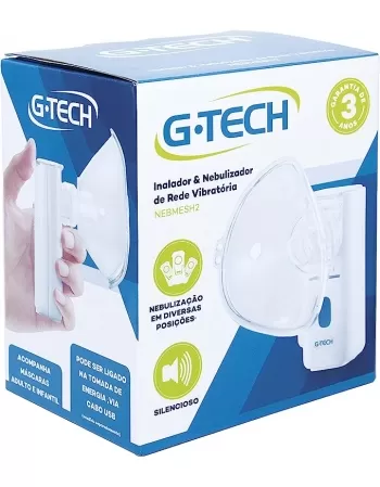 NEBULIZADOR G-TECH REDE VIBRATORIA MODELO NEBMESH2