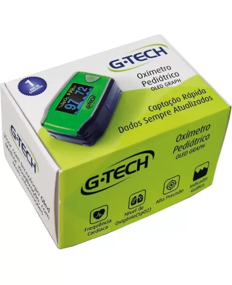 OXIMETRO DE PULSO G-TECH MODELO OLED PEDIATRICO