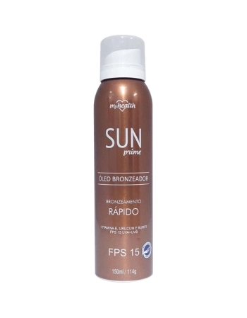 SUN PRIME OLEO BRONZEADOR AER FPS15 150ML