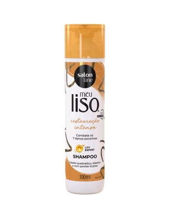 MEU LISO SHAMPOO RESTAURACAO INTENSA 300ML SALON LINE