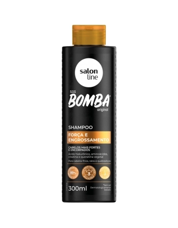 SHAMP BOMBA FORCA E ENGROSSAMENTO 300ML