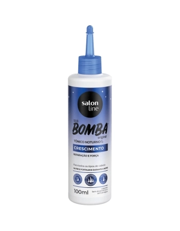 TONICO NOTURNO SOS BOMBA ORIGINAL CRESCIMENTO 100ML SALON LINE