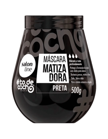 MASCARA MATIZADORA PRETA MAIONESE TODECACHO 500GR