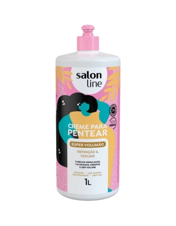 CREME PENTEAR SUPER VOLUMAO 1LT SALON LINE