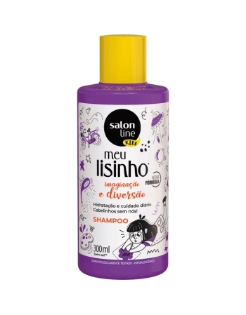 MEU LISINHO KIDS SHAMPOO IMAGINACAO E DIVERSAO 300ML SALON LINE