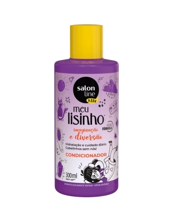 MEU LISINHO KIDS CONDICIONADOR IMAGINACAO E DIVERSAO 300ML SALON LINE