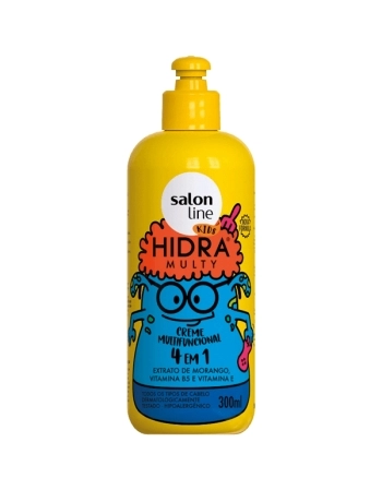 CREME PARA PENTEAR HIDRA MULTY KIDS MULTIFUNCIONAL 300ML