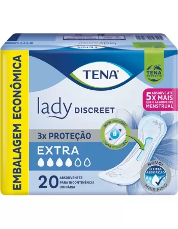 ABS TENA DISCREET EXTRA 20 UND