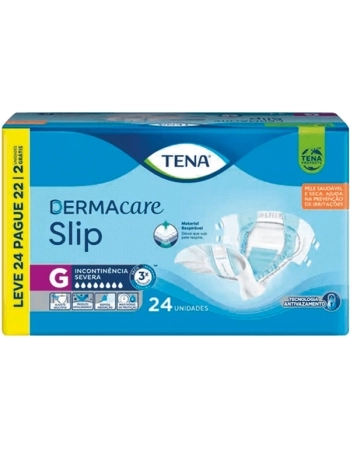 FRALDA TENA DERMACARE G L24 P22