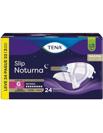 FRALDA TENA NOTURNA G L24 P22