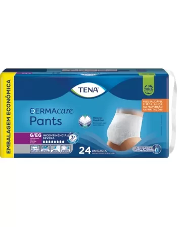 ROUPA INTIMA TENA DERMACARE PANTS G/EG 24 UND