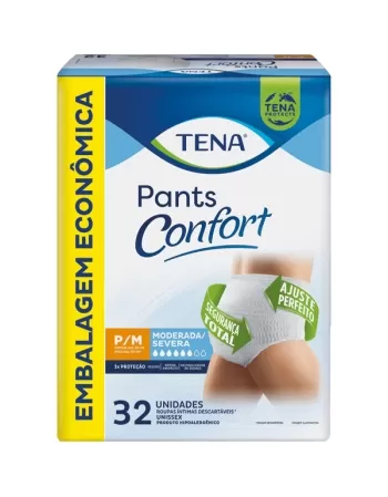 ROUPA INTIMA TENA PANTS CONFORT P/M 32 UND