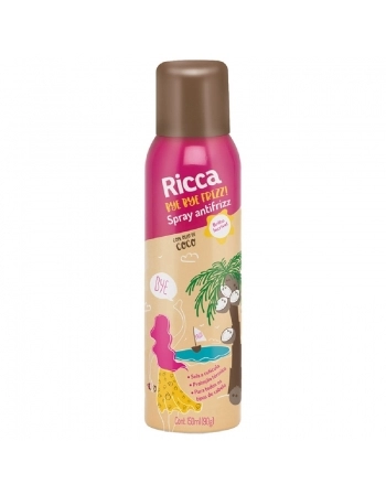 SPRAY RICCA ANTIFRIZZ COM OLEO DE COCO