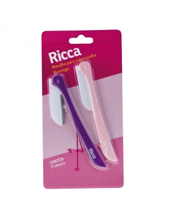 NAVALHA PARA SOBRANCELHA FLAMINGO 2UN BELLIZ