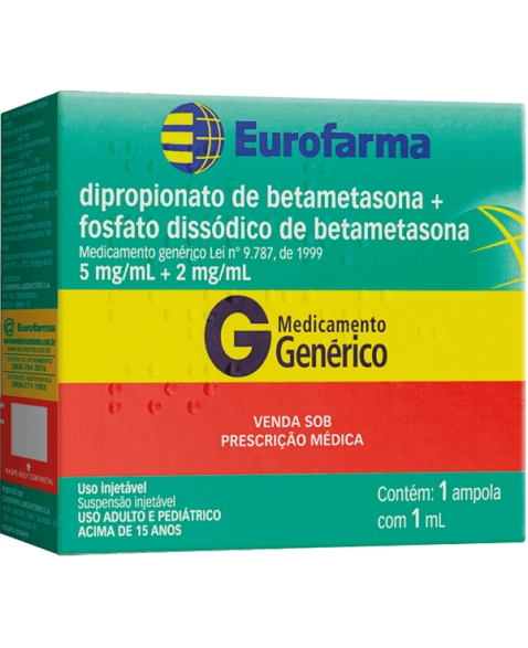 G.DIPRO BETAMETASONA+FOSF BETAMETASONA 5MG+2ML