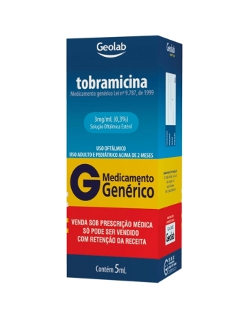 G.TOBRAMICINA 3 MG SOL OFT 5 ML