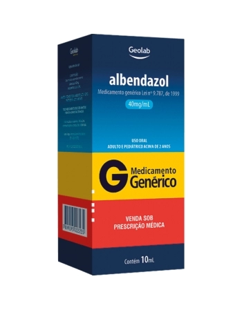 G.ALBENDAZOL SUSP 40MG/ML 10 ML