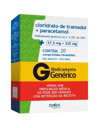 G.TRAMADOL+PARACETAMOL 37,5+325MG 20 CPR REV P344