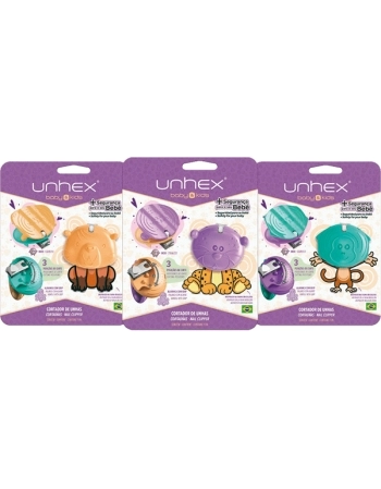 CORTADOR DE UNHA UNHEX BABY KIDS MIX