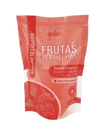 SABONETE LIQ. FRUTAS VERMELHAS 400ML REFIL