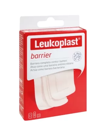 LEUKOPLAST CURATIVO BARRIER SUPER PROTEÇÃO BEGE 10 UND