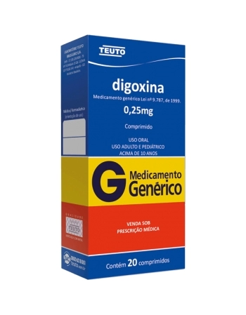 G.DIGOXINA 0,25 MG 20 CPR