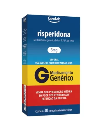 G.RISPERIDONA 3MG 30 CPR