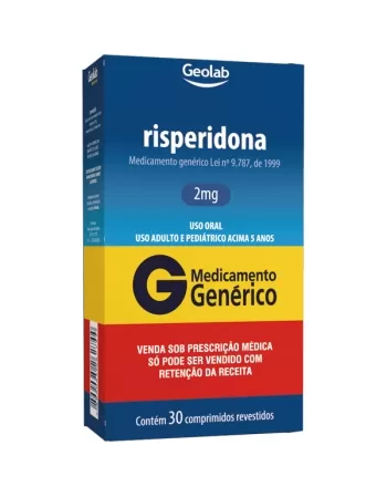 G.RISPERIDONA 2MG 30 CPR