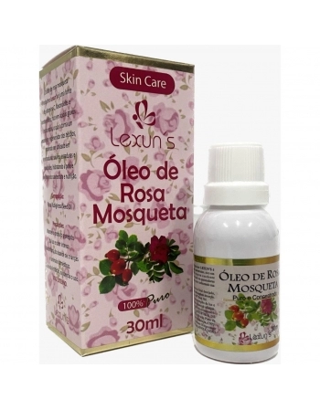 OLEO DE ROSA MOSQUETA CAIXA 30ML LEXUNS
