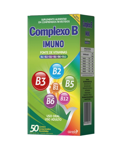 COMPLEXO B IMUNO 50 CPR REVES