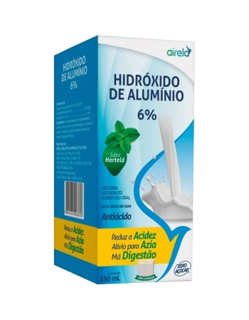 AIRELA HIDROXIDO DE ALUMINIO 150 ML
