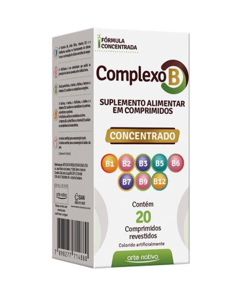 COMPLEXO B CONCENTRADO 20 CPR