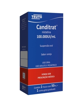 CANDITRAT SUSP. ORAL 50 ML (NISTATINA) CONTA GOTAS
