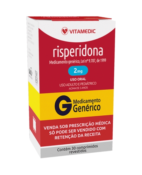 G.RISPERIDONA 2MG 30CPR REVES (P344)