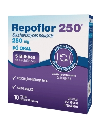 REPOFLOR 250MG C/10 SACHE