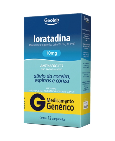 G.LORATADINA 10MG 12 CPR