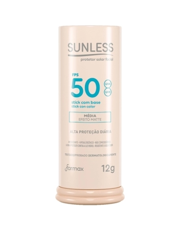 SUNLESS PROT SOL FACIAL FPS 50 BASTAO MEDIA