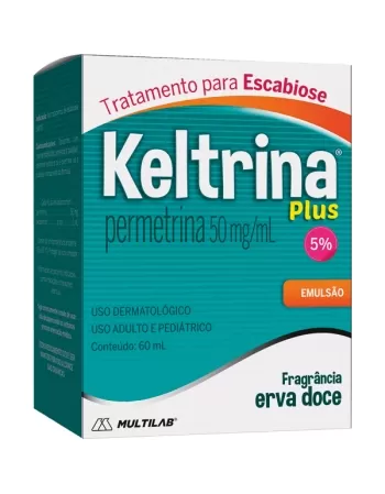 KELTRINA PLUS 5% LOCAO 60 ML