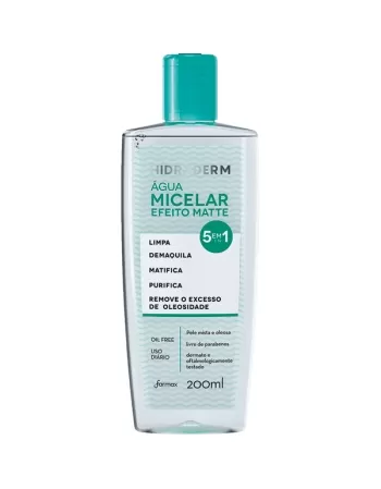 AGUA MICELAR MATTE HIDRADERM 200 ML