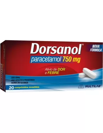 DORSANOL 750 MG 20 CPR