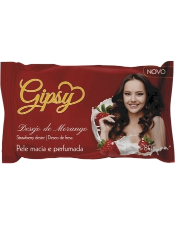 GIPSY SABONETE 80G DESEJO DE MORANGO