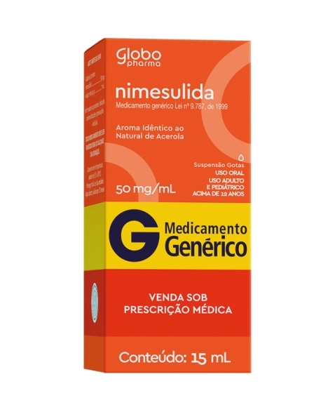 NIMESULIDA GOTAS 50 MG 15 ML