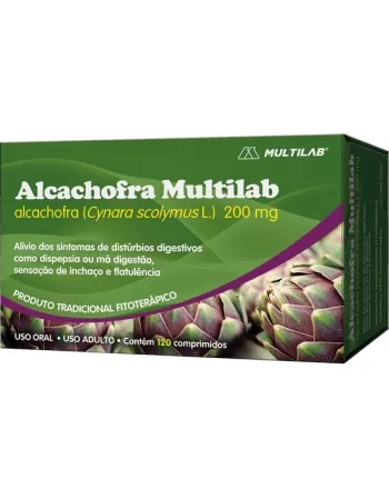 ALCACHOFRA 200 MG 120 CPR