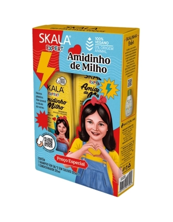 SKALA KIT SH+COND AMIDINHO DE MILHO 325 ML