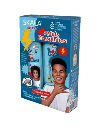 SKALA KIT SH+COND MAIS CRESPINHOS 325 ML