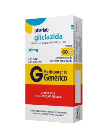 GLICLAZIDA 30 MG 60CPR LIB PROLONGADA - GENÉRICO