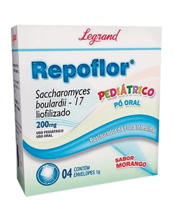 REPOFLOR 200MG C/4 SACHE