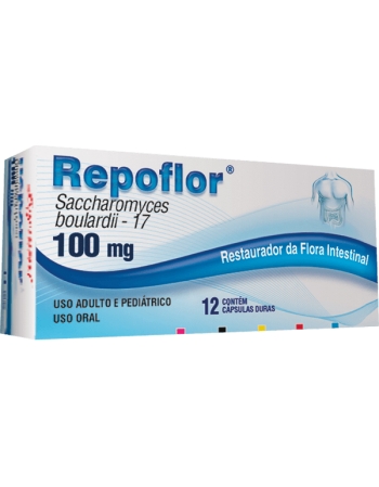 REPOFLOR 100MG 12 CPS