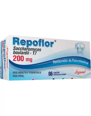 REPOFLOR 200MG 6 CPS