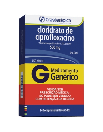 G.CIPROFLOXACINO 500 MG 14 CPR